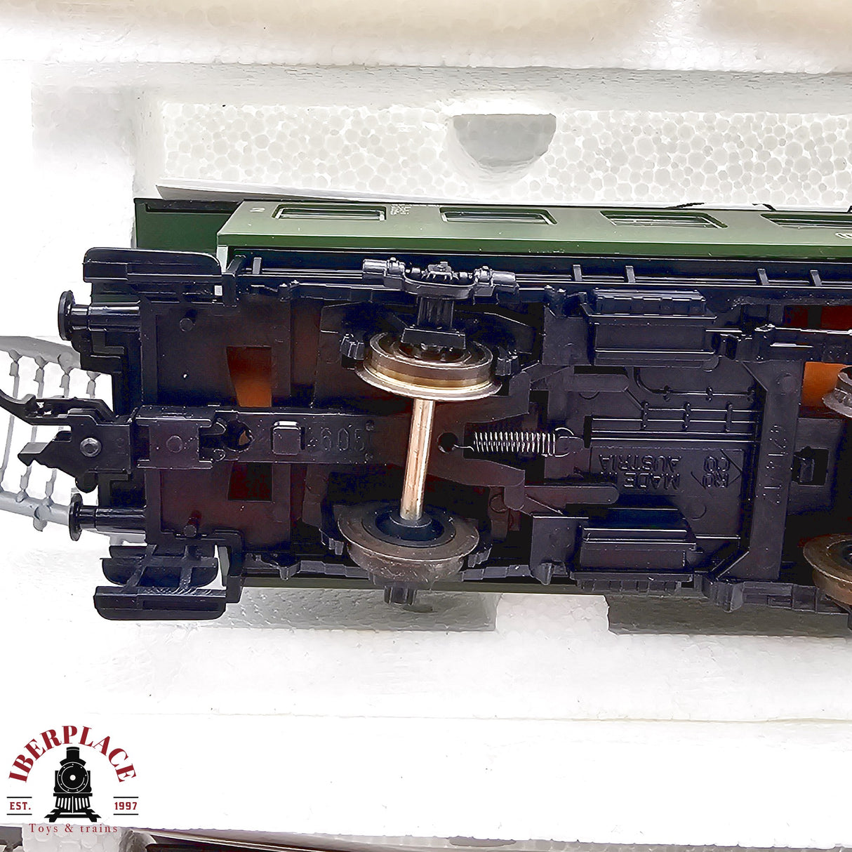 ♻️ 2da mano -  DC Roco 2x vagones pasajeros DB clase 2 H0 escala 1:87 E13