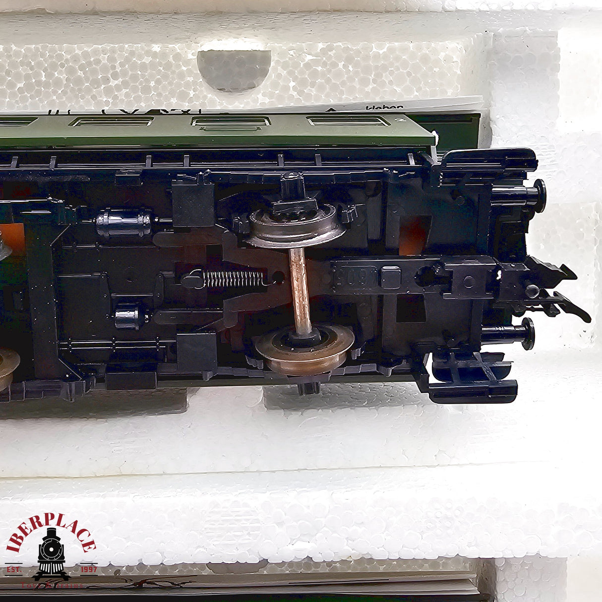 ♻️ 2da mano -  DC Roco 2x vagones pasajeros DB clase 2 H0 escala 1:87 E13