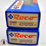 ♻️ 2da mano -  DC Roco 2x vagones pasajeros DB clase 1-2 H0 escala 1:87 E13