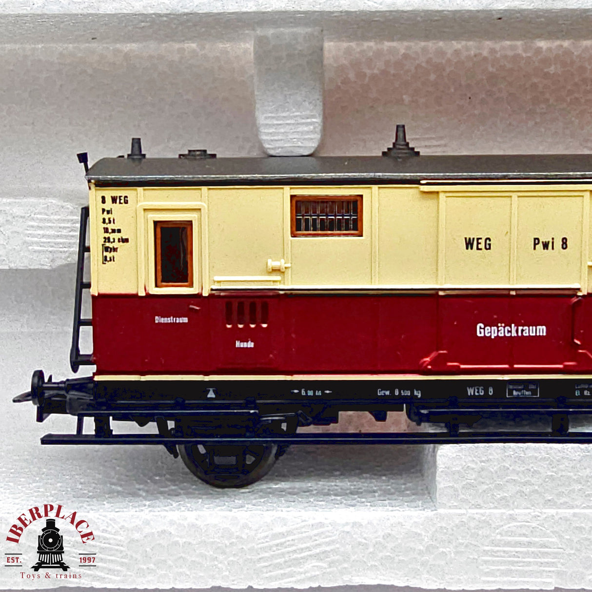 ♻️ 2da mano -  DC Roco 3x 4212 4243 vagones pasajeros y equipaje H0 escala 1:87 E13