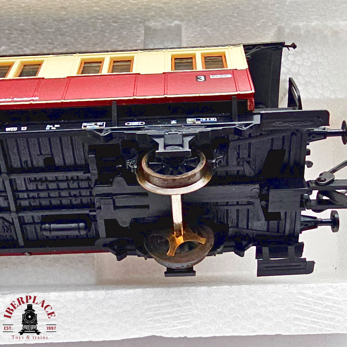 ♻️ 2da mano -  DC Roco 3x 4212 4243 vagones pasajeros y equipaje H0 escala 1:87 E13