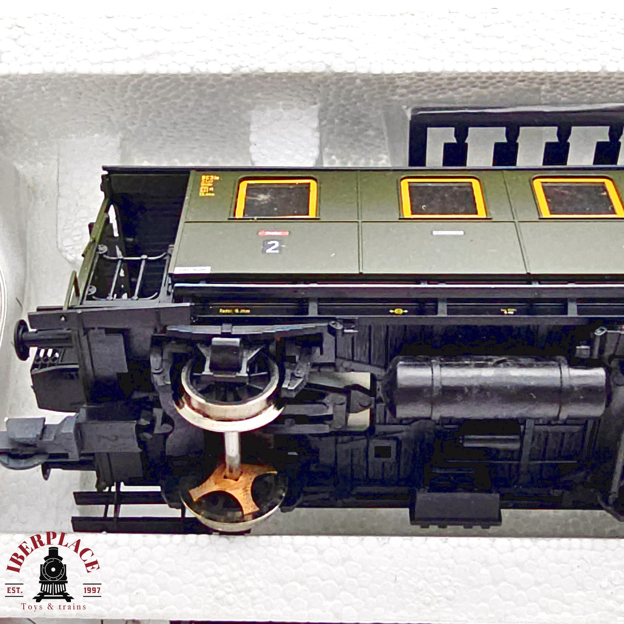 ♻️ 2da mano -  DC Roco 3x 44862 vagones pasajeros DRG clase 2-3 H0 escala 1:87 E13