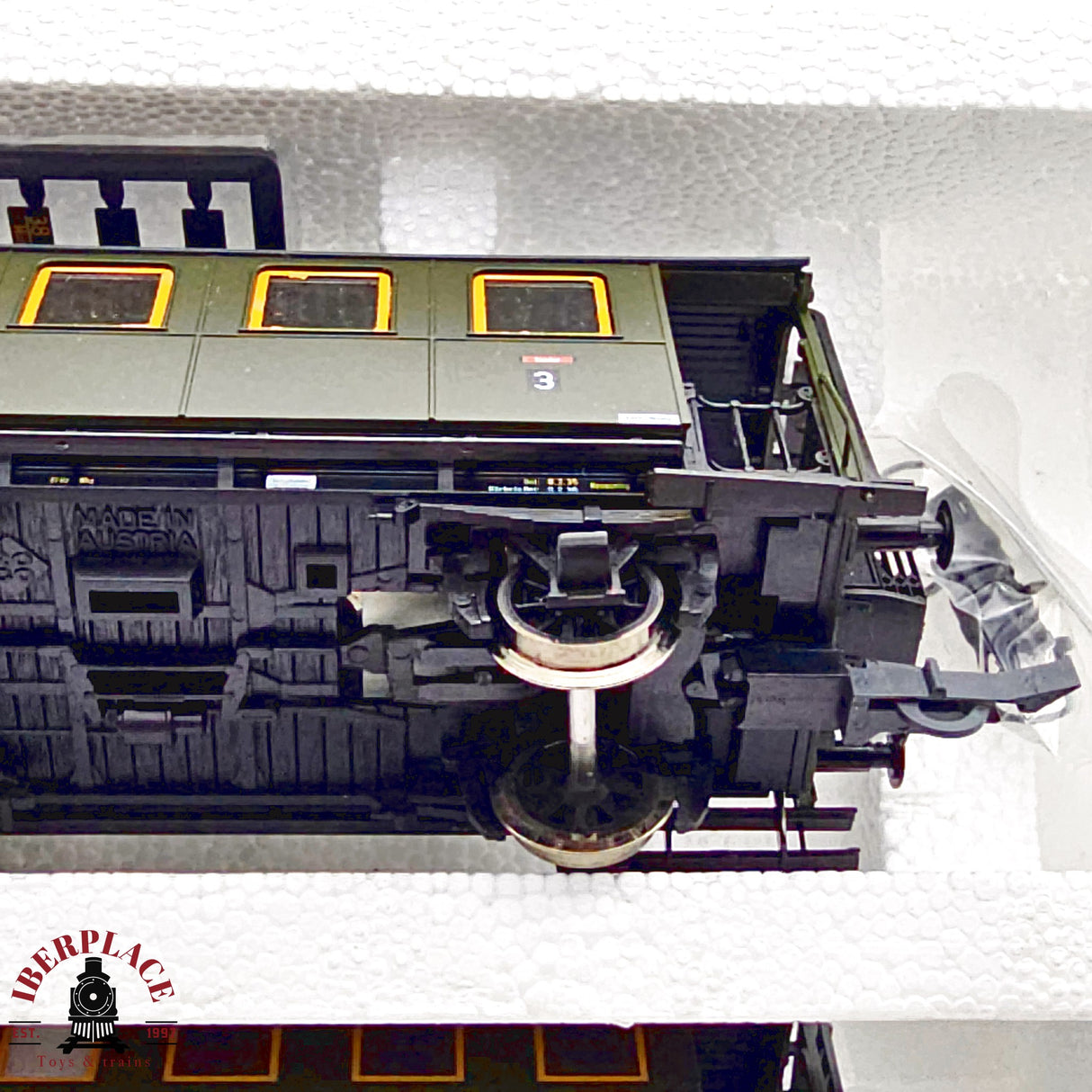 ♻️ 2da mano -  DC Roco 3x 44862 vagones pasajeros DRG clase 2-3 H0 escala 1:87 E13