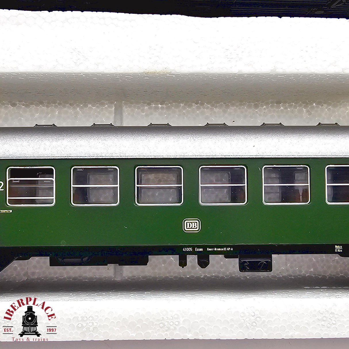 ♻️ 2da mano -  DC Roco 2x vagones pasajeros DB clase 2 H0 escala 1:87 E13