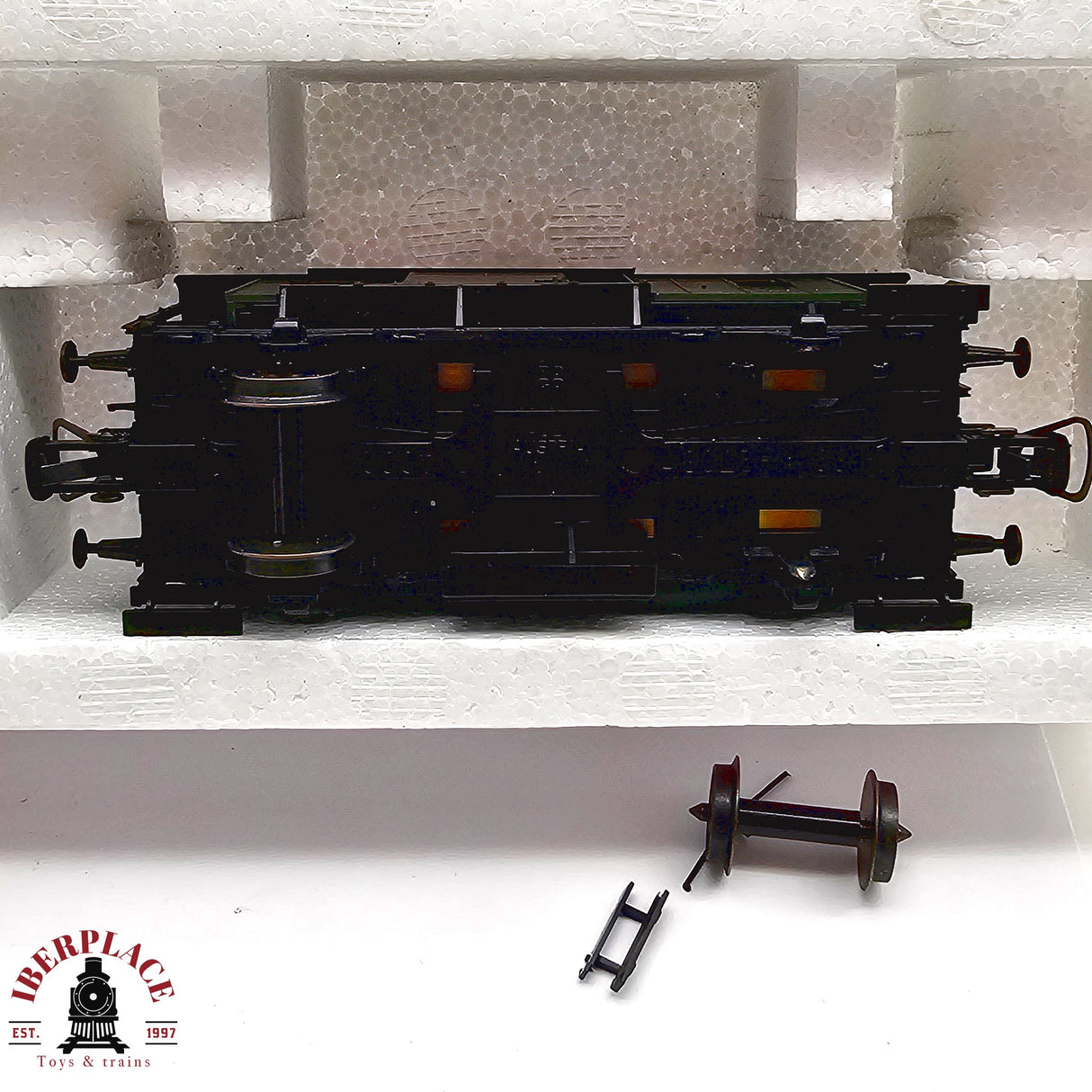 ♻️ 2da mano -  DC Roco 5x vagones equipajes y postales DB H0 escala 1:87 E13