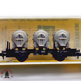 ♻️ 2da mano - Minitrix 2x vagones contenedores Von Haus Zu Haus DB N escala 1:160 E13