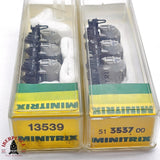 ♻️ 2da mano - Minitrix 2x vagones contenedores Von Haus Zu Haus DB N escala 1:160 E13