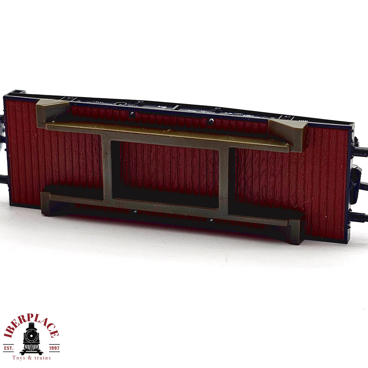 ♻️ 2da mano - Roco 25182 vagón plataforma DB N escala 1:160 E13