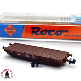 ♻️ 2da mano - Roco 25161 vagón plataforma ÖBB N escala 1:160 E13