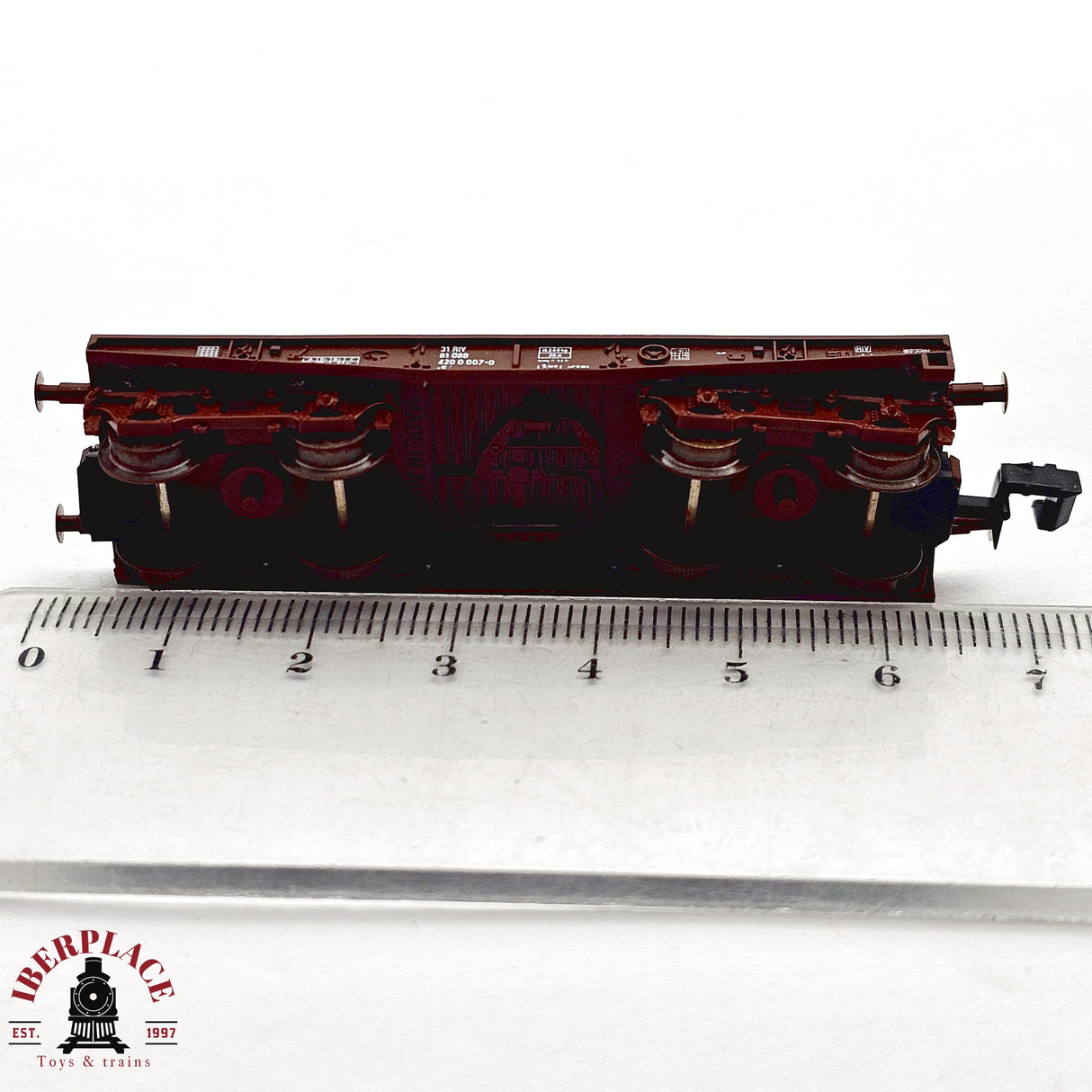 ♻️ 2da mano - Roco 25161 vagón plataforma ÖBB N escala 1:160 E13