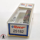 ♻️ 2da mano - Roco 25182 vagón plataforma DB N escala 1:160 E13