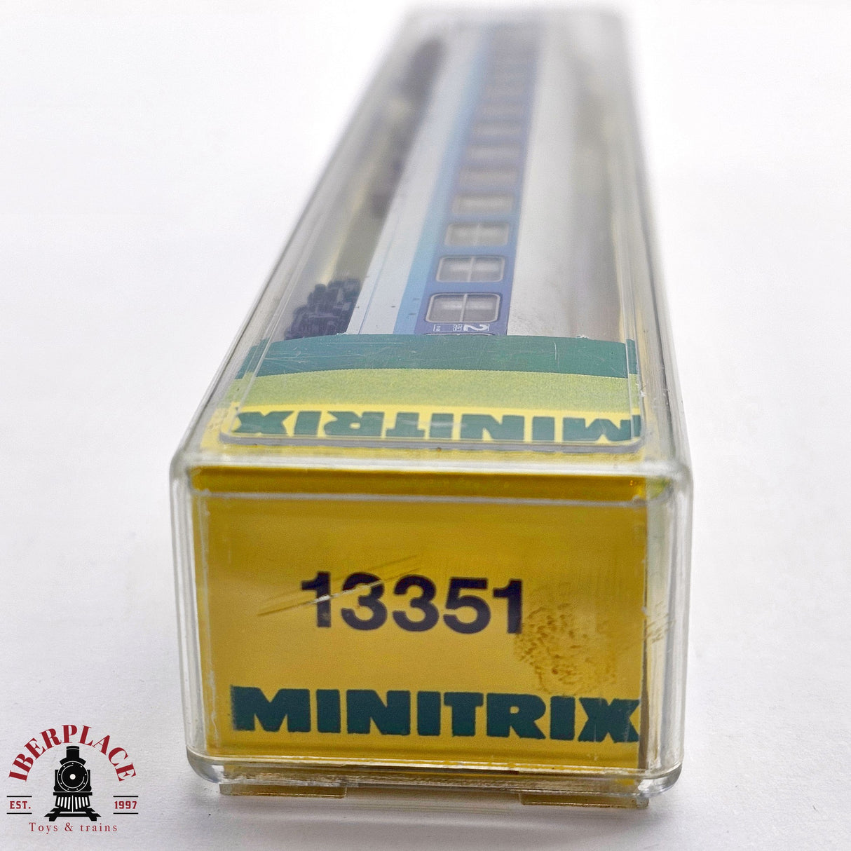 ♻️ 2da mano - Minitrix 13351 vagón pasajeros DB clase 2 N escala 1:160 E13