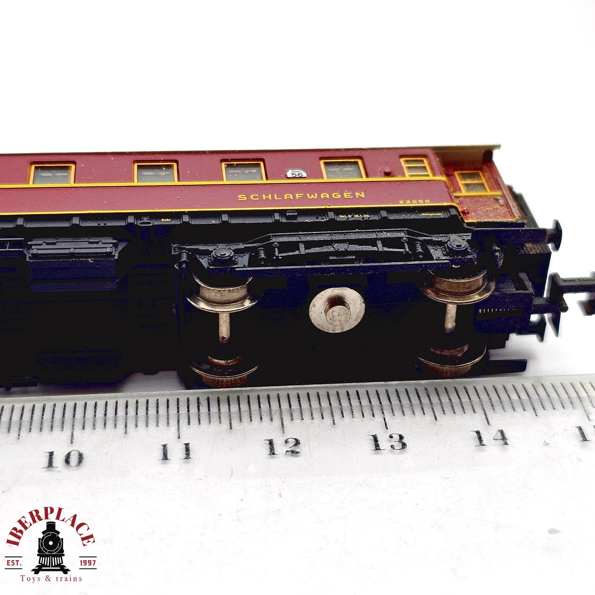 ♻️ 2da mano - Minitrix 51 3153 00 vagón camas Mitropa N escala 1:160 E13