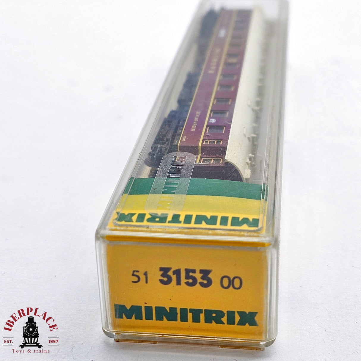 ♻️ 2da mano - Minitrix 51 3153 00 vagón camas Mitropa N escala 1:160 E13