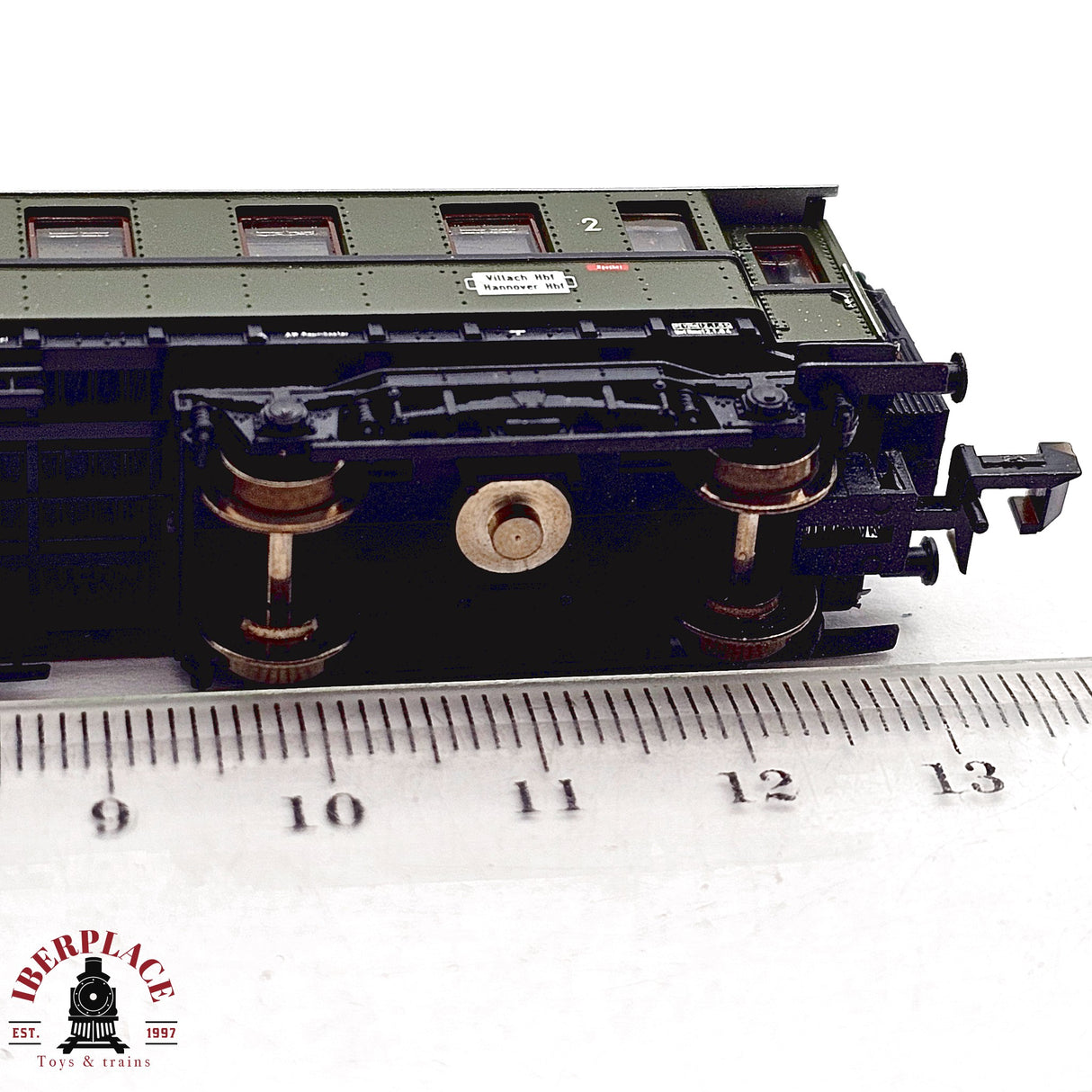 ♻️ 2da mano - Minitrix 13307 vagón pasajeros DB clase 2 N escala 1:160 E13