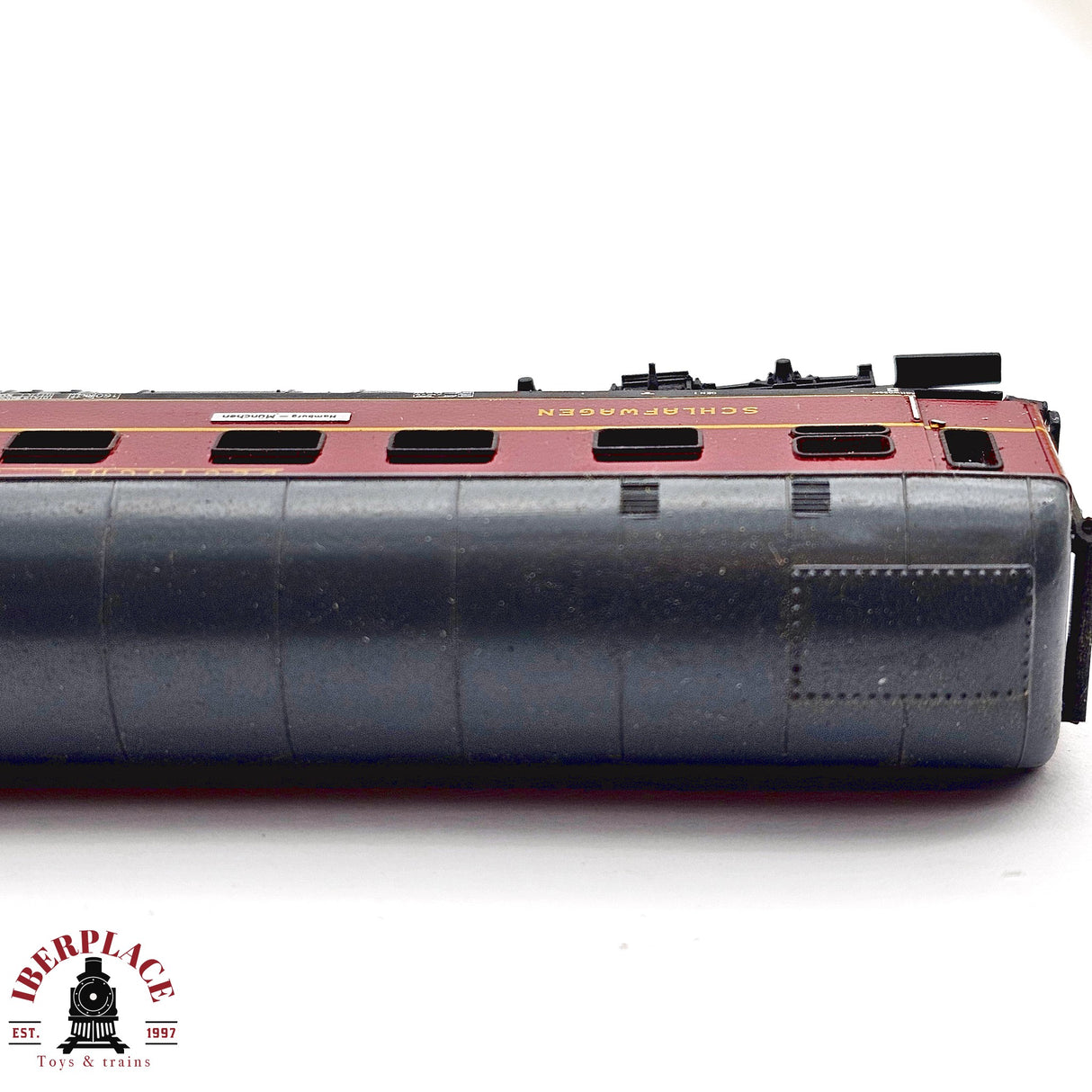 ♻️ 2da mano - Minitrix 51 3085 00 vagón camas DSG  N escala 1:160 E13 1/2