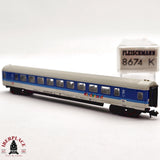 ♻️ 2da mano - Fleischmann 8674K vagón pasajeros DB clase 2 N escala 1:160 E13