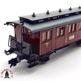 ♻️ 2da mano - DC Roco vagón pasajeros K.P.E.V 1200 H0 escala 1:87 E13