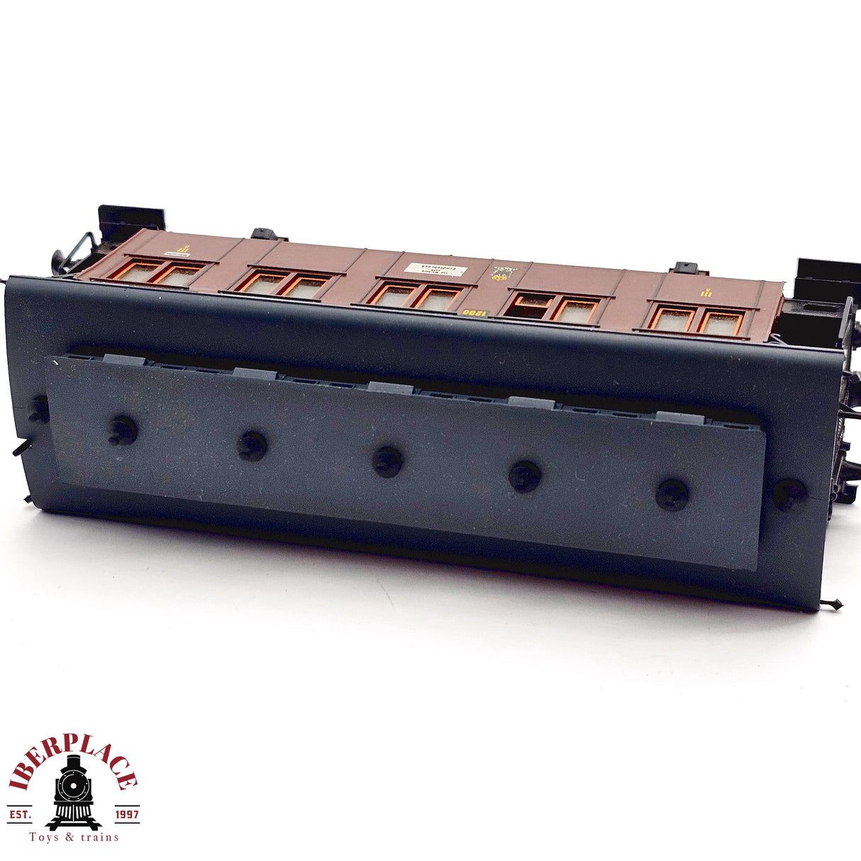 ♻️ 2da mano - DC Roco vagón pasajeros K.P.E.V 1200 H0 escala 1:87 E13