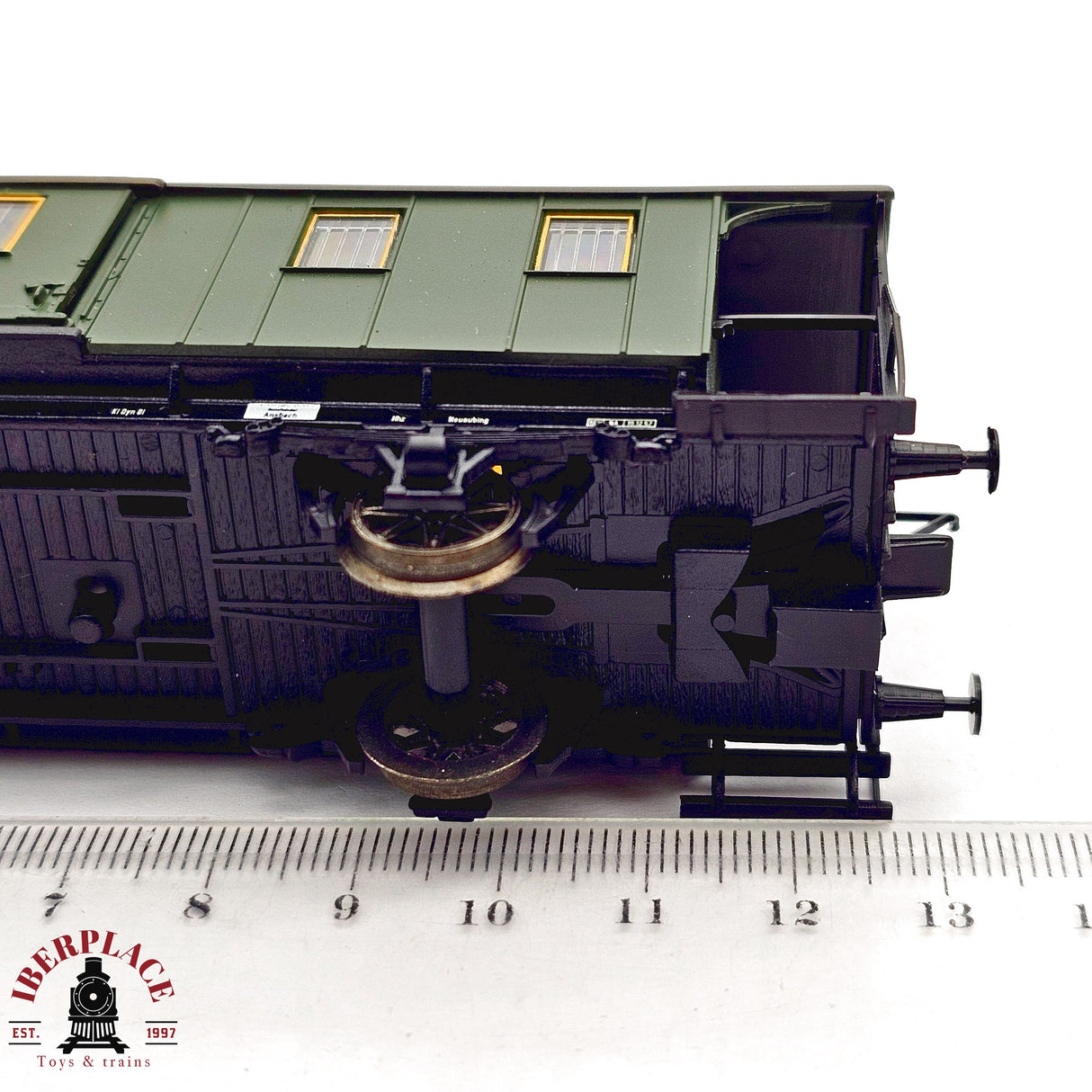 ♻️ 2da mano - DC Roco vagón equipajes 9 457 H0 escala 1:87 E13