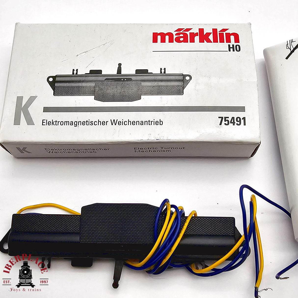 ♻️ 2da mano - Märklin 75491 Motor eléctrico para desvió sistema K H0 escala 1:87 E13 4/5