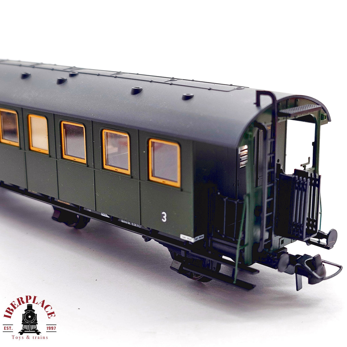 ♻️ 2da mano - DC Roco 44863 vagón pasajeros DR clase 2-3 H0 escala 1:87 E13