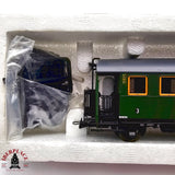 ♻️ 2da mano - DC Roco 44863 vagón pasajeros DR clase 2-3 H0 escala 1:87 E13 2/3