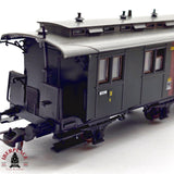 ♻️ 2da mano - DC Roco 4211 vagón pasajeros clase 3 K.P.E.V H0 escala 1:87 E13