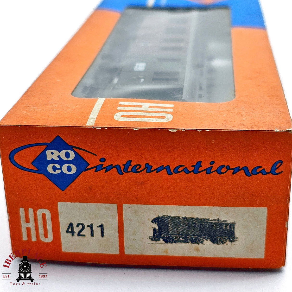 ♻️ 2da mano - DC Roco 4211 vagón pasajeros clase 3 K.P.E.V H0 escala 1:87 E13