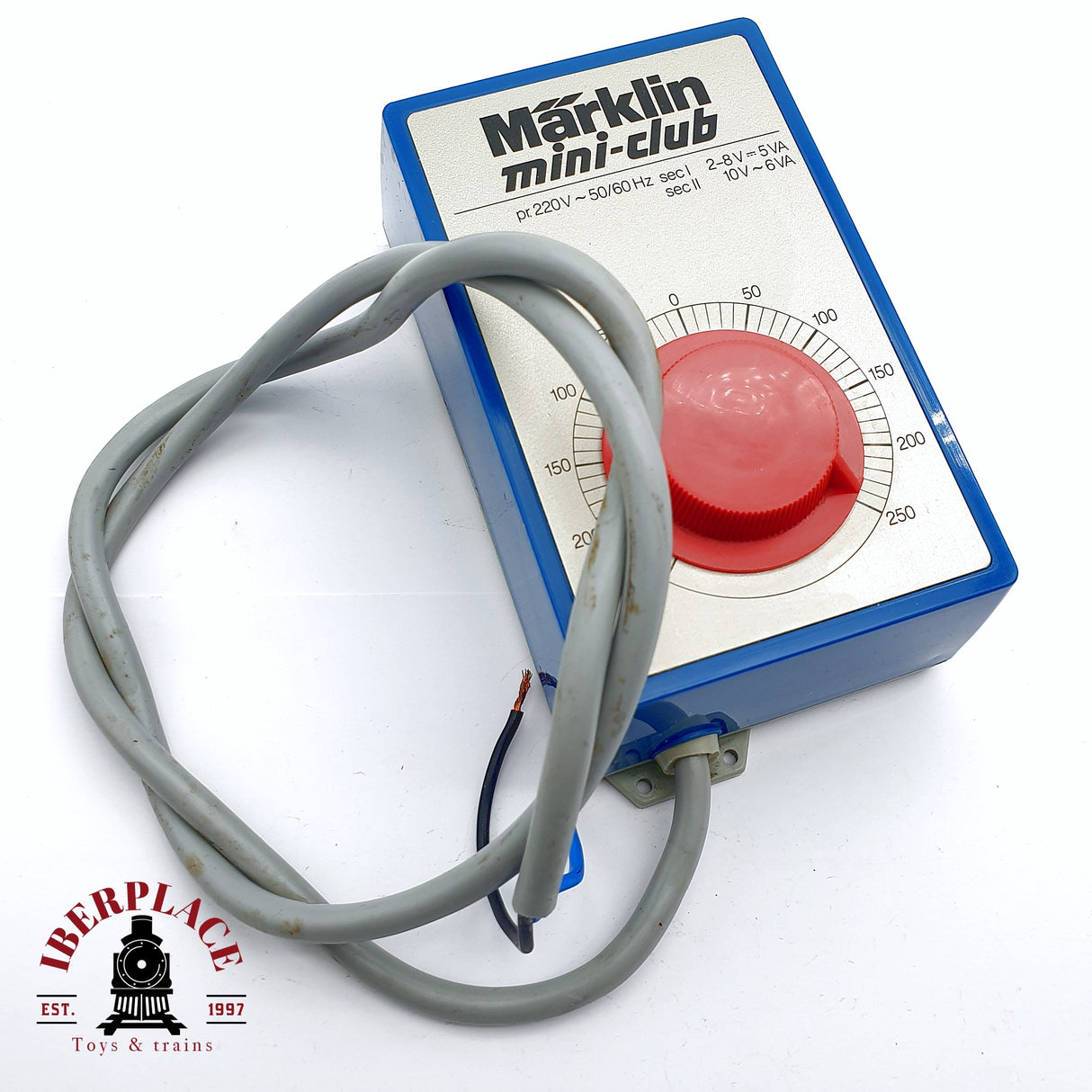 ♻️ 2da mano - Märklin 37670 Transformador 220V 50/60Hz 10V-6VA Mini Club Z escala 1:220