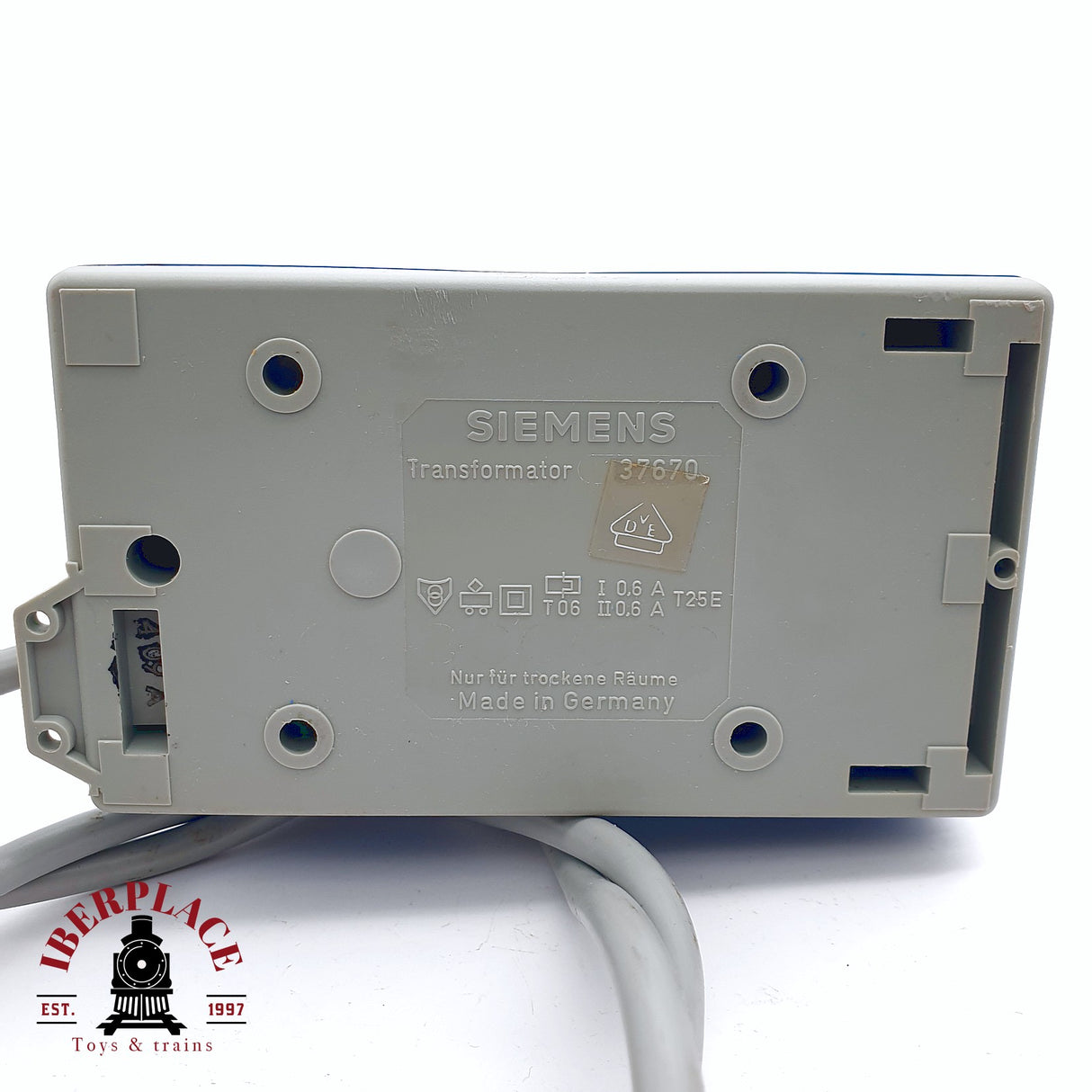 ♻️ 2da mano - Märklin 37670 Transformador 220V 50/60Hz 10V-6VA Mini Club Z escala 1:220