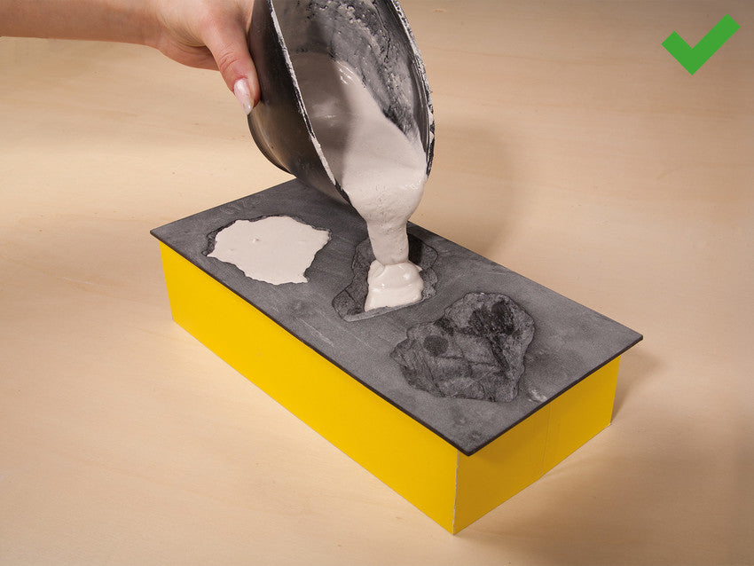 H0 1:87 escala Noch 61232 Molde formación rocosa modelismo maqueta