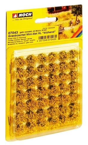 Noch 07043 Manojos de hierba florido amarillo XL 42 x 9mm H0 escala 1:87