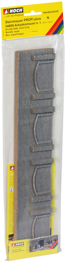 N 1:160 escala Noch 34859 Muralla de Arcadas 39,6 x 7,4cm