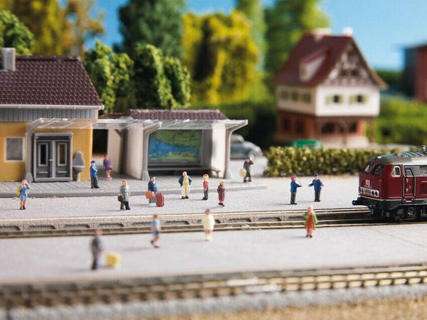 Z escala 1:220 figuras modelismo maqueta trenes scenery Set Paseantes Noch 44202