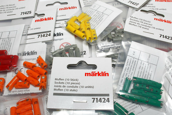Märklin escala H0 Z ho 1 clavijas manguitos Placa de distribución cable Marklin