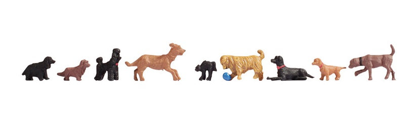 Noch 15719 figuras animales Perros escala H0 1:87 ho 00