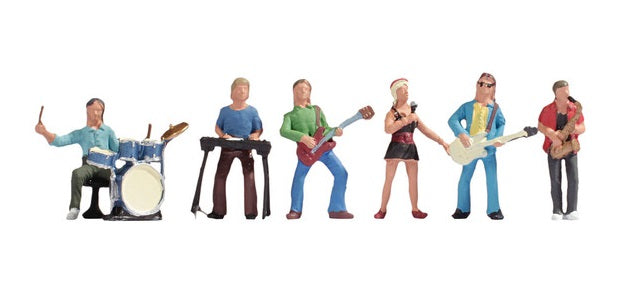 H0 1:87 ho escala Noch 15839 figuras Banda de musica Music band