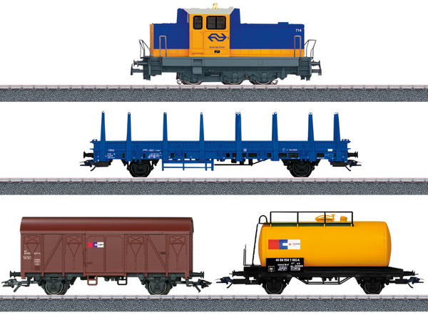 H0 1:87 escala Märklin 29023 Set de iniciación en digital Tren mercancías holandés