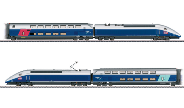 H0 1:87 Märklin  37793 Digital  Tren de alta velocidad TGV Euroduplex SNCF