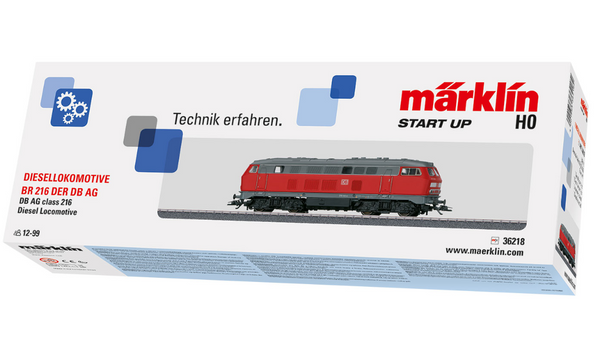 H0 1:87 Märklin 36218 Start up Digital Locomotora diésel de la serie 216 DB