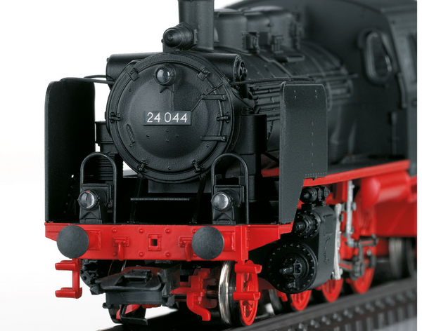 H0 1:87 Märklin 36244 Digital Locomotora de vapor con ténder remolcado serie BR 24 DB