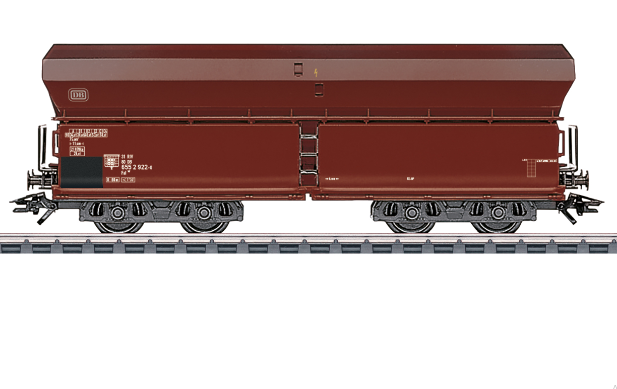 H0 1:87 escala Märklin 4624 Vagón de mercancías autodescargable