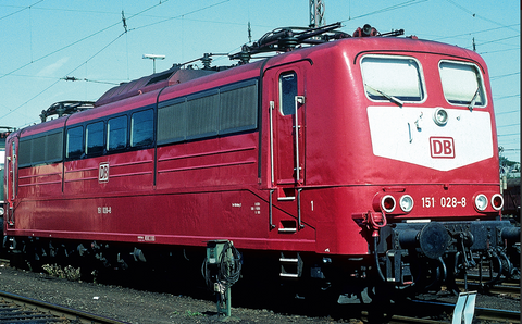 1:32 escala 1 Märklin 55254 Locomotora eléctrica de la clase 151 DB 151 028-8