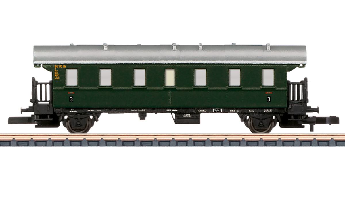 Z 1:220 Märklin 87511 Coche de viajeros unificado "Caja de truenos"