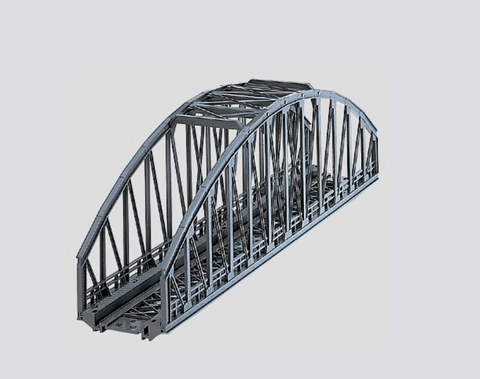 H0 1:87 escala Märklin 7263 Puente de arco 117 mm. Longitud 360 mm.