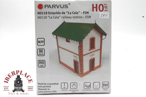 H0 1:87 escala trenes Parvus H0118 Estacion de la cala railway station