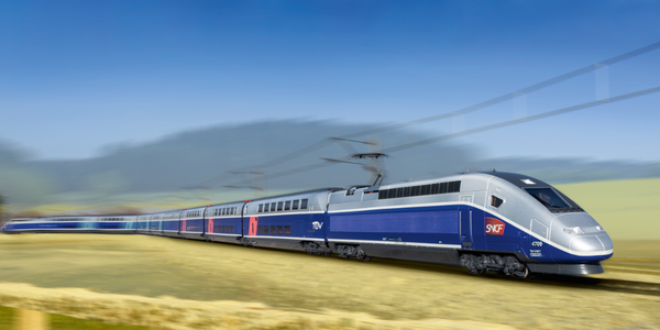 Trix 22381 Digital Tren de alta velocidad TGV Euroduplex H0 escala 1:87