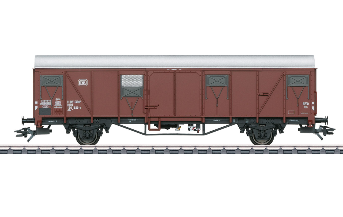 H0 1:87 escala Märklin 47329 Vagón mercancías cubierto Gbs 254 DB EUROP