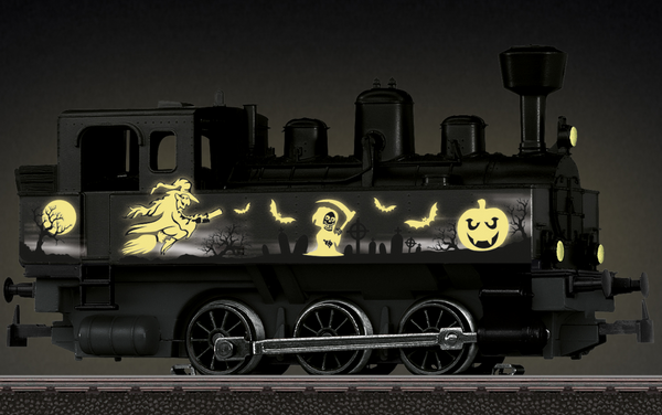 H0 1:87 Märklin 36872 Start up Digital  locomotora de vapor de Halloween Glow in the Dark